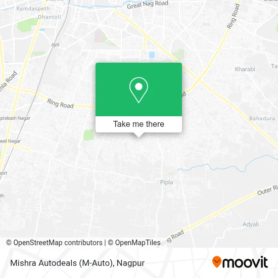 Mishra Autodeals (M-Auto) map