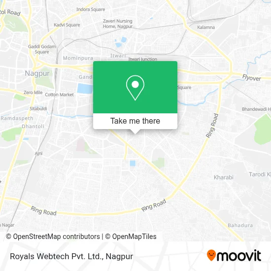 Royals Webtech Pvt. Ltd. map