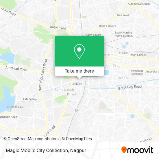 Magic Mobile City Collection map