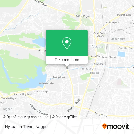 Nykaa on Trend map