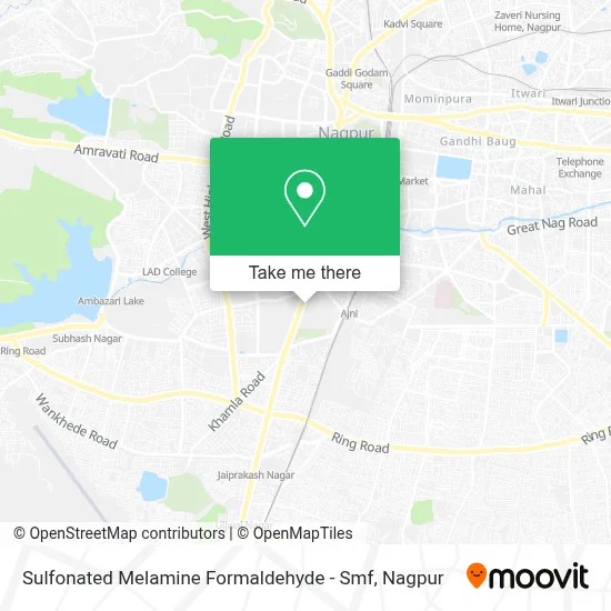 Sulfonated Melamine Formaldehyde - Smf map