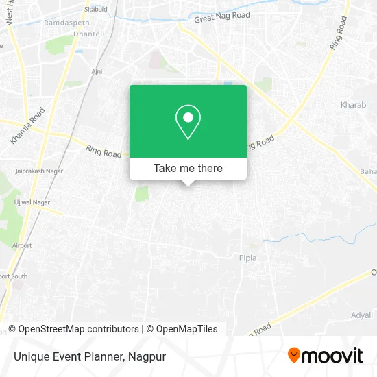 Unique Event Planner map