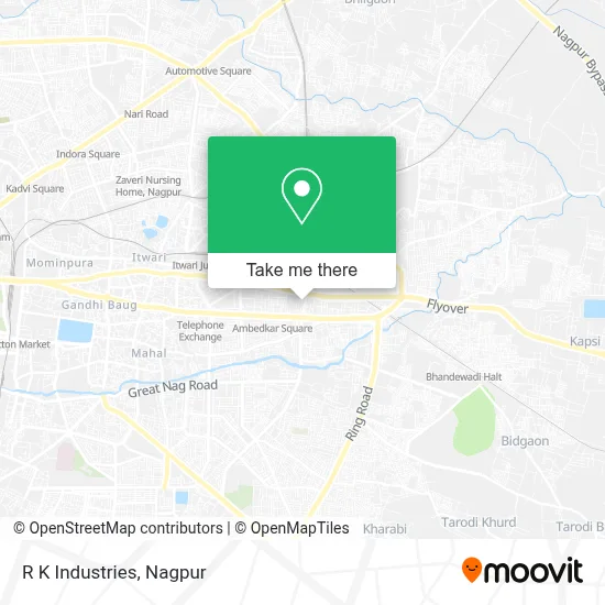 R K Industries map