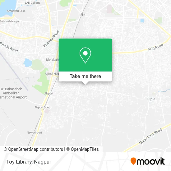 Toy Library map