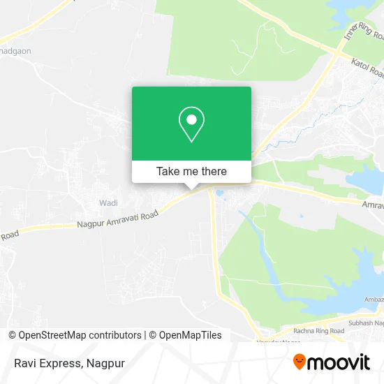 Ravi Express map