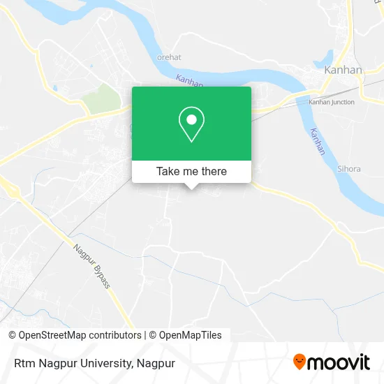 Rtm Nagpur University map