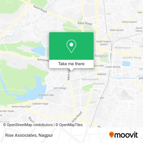 Rise Associates map