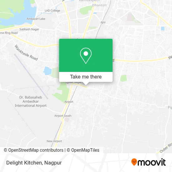 Delight Kitchen map