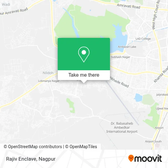 Rajiv Enclave map