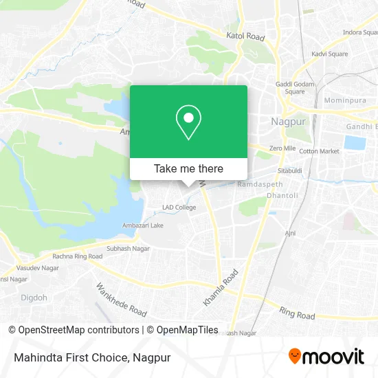 Mahindta First Choice map