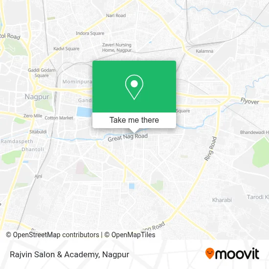 Rajvin Salon & Academy map