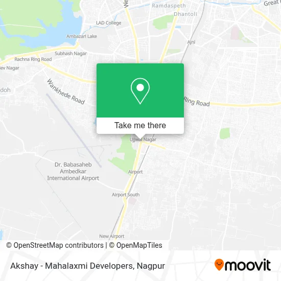 Akshay - Mahalaxmi Developers map
