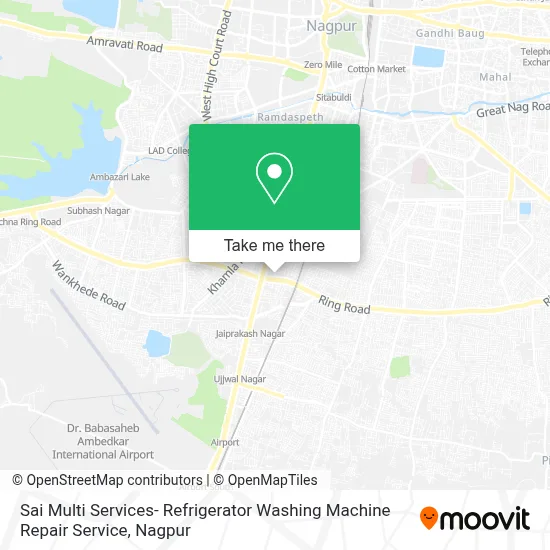 Sai Multi Services- Refrigerator Washing Machine Repair Service map