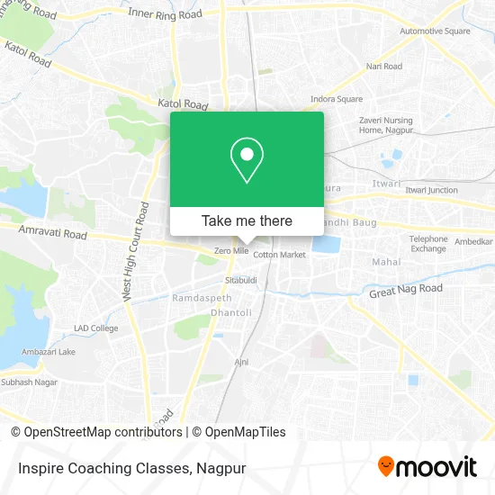 Inspire Coaching Classes map