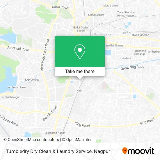 Tumbledry Dry Clean & Laundry Service map