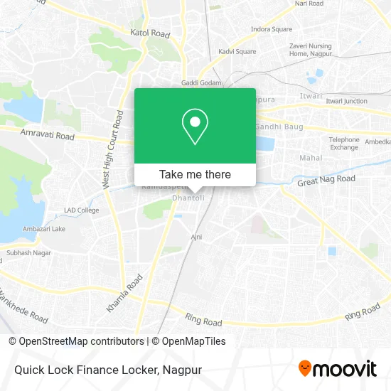 Quick Lock Finance Locker map