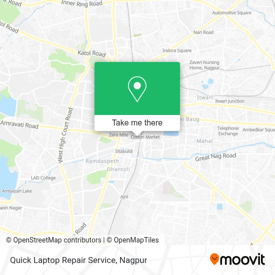 Quick Laptop Repair Service map