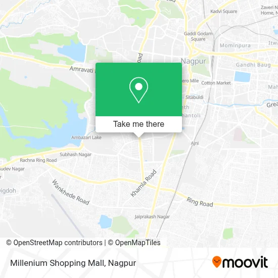 Millenium Shopping Mall map