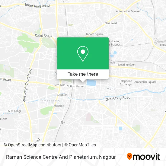 Raman Science Centre And Planetarium map