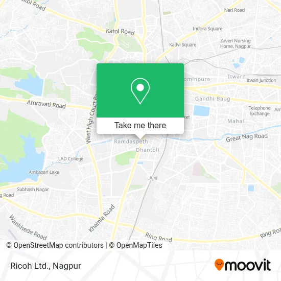 Ricoh Ltd. map