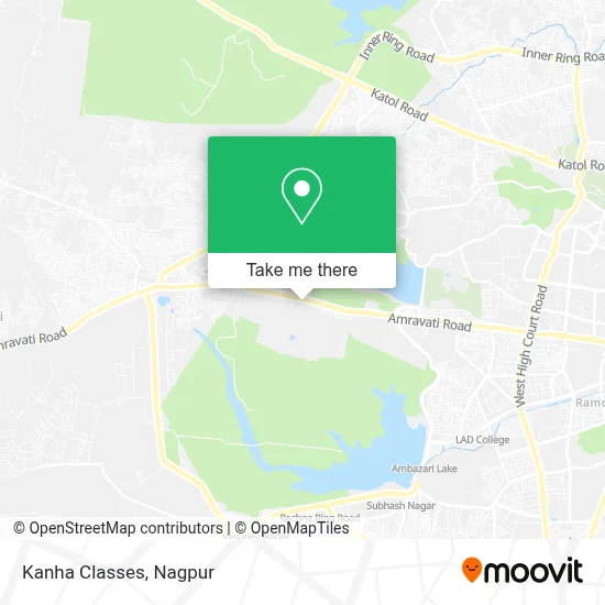 Kanha Classes map