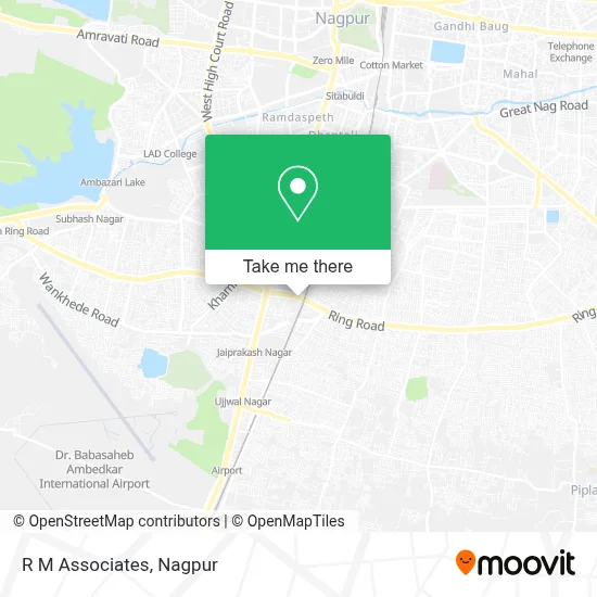 R M Associates map