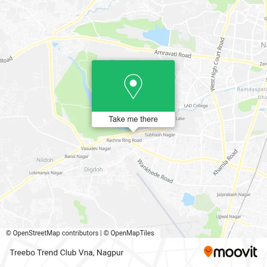 Treebo Trend Club Vna map