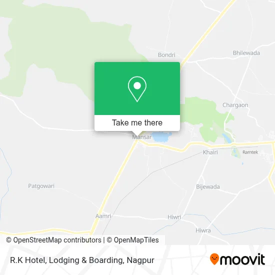 R.K Hotel, Lodging & Boarding map