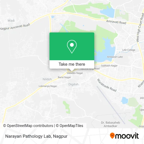 Narayan Pathology Lab map