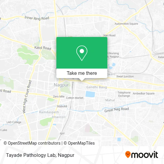 Tayade Pathology Lab map