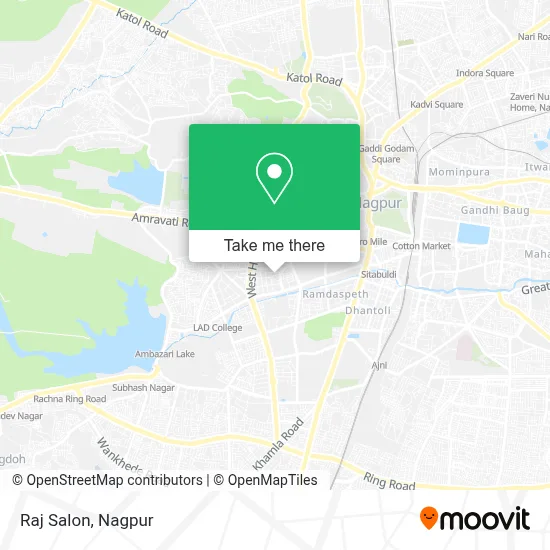 Raj Salon map