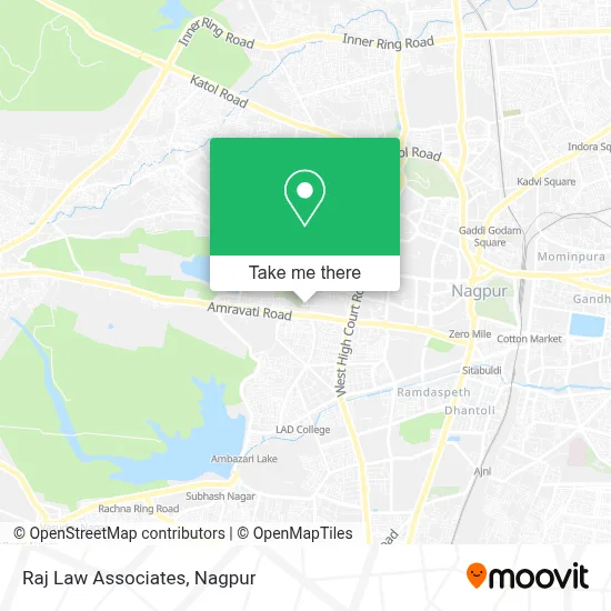 Raj Law Associates map