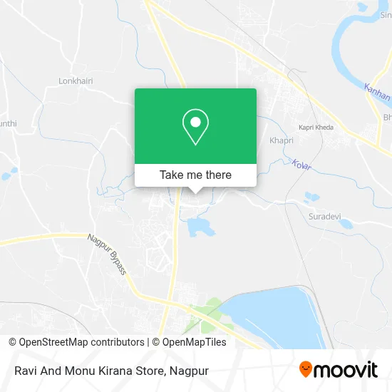 Ravi And Monu Kirana Store map