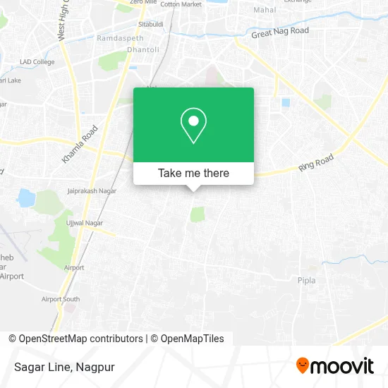 Sagar Line map