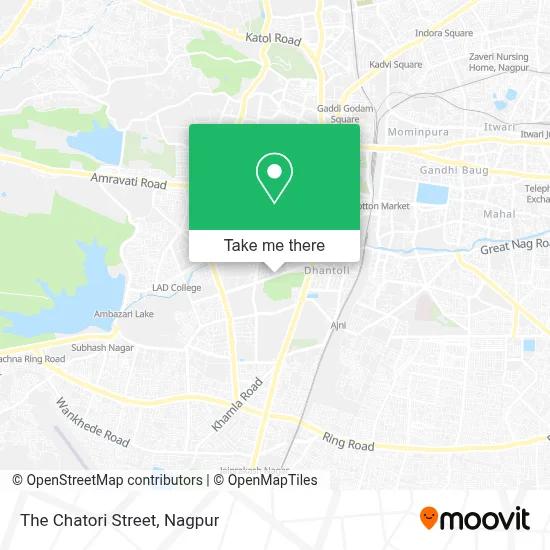 The Chatori Street map
