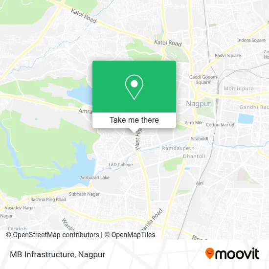 MB Infrastructure map