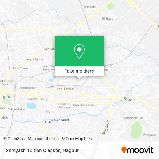 Shreyash Tuition Classes map