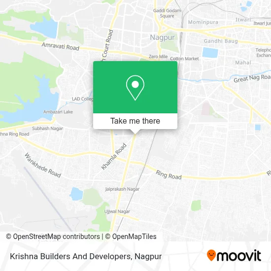 Krishna Builders And Developers map