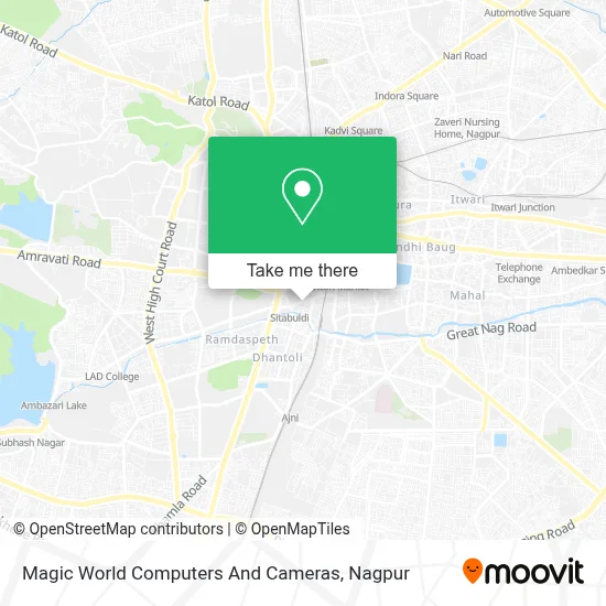 Magic World Computers And Cameras map