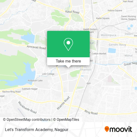 Let's Transform Academy map