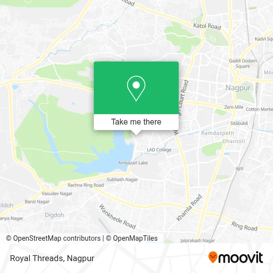 Royal Threads map