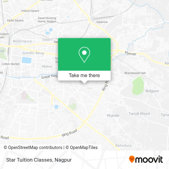 Star Tuition Classes map