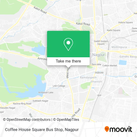 Coffee House Square Bus Stop map