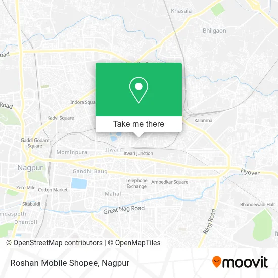 Roshan Mobile Shopee map