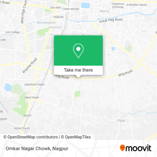 Omkar Nagar Chowk map
