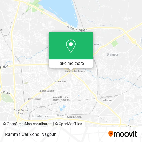 Ramm's Car Zone map