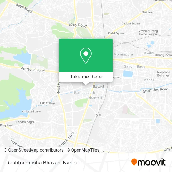 Rashtrabhasha Bhavan map