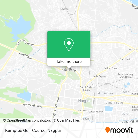 Kamptee Golf Course map
