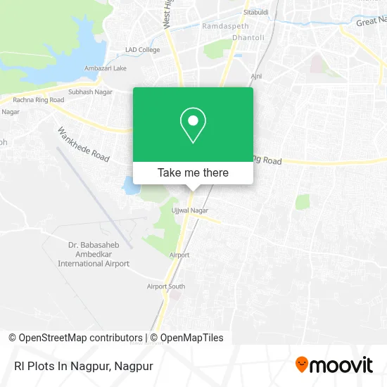 Rl Plots In Nagpur map