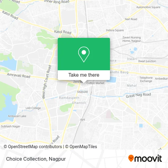 Choice Collection map
